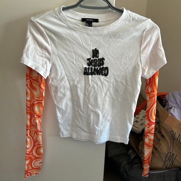 No Jerks Allowed Mesh Long Sleeved T Shirt - Picture 1 of 5